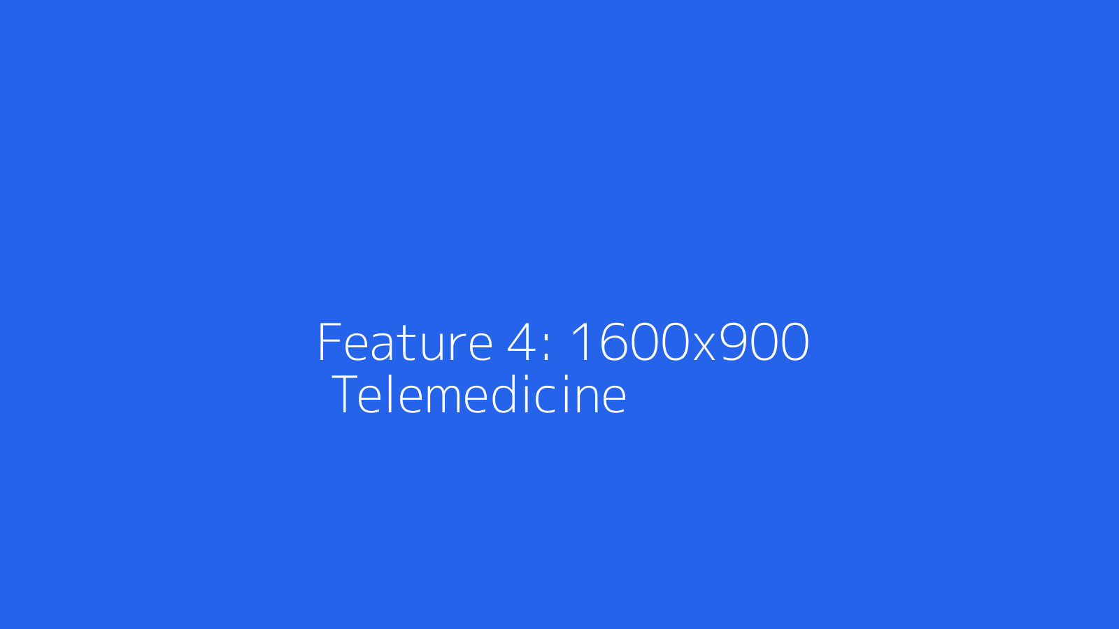 Telemedicine Interface Screenshot